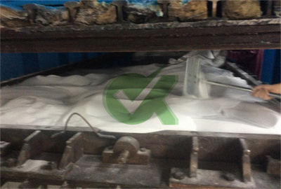 high-impact strength high density plastic sheet natural 20mm